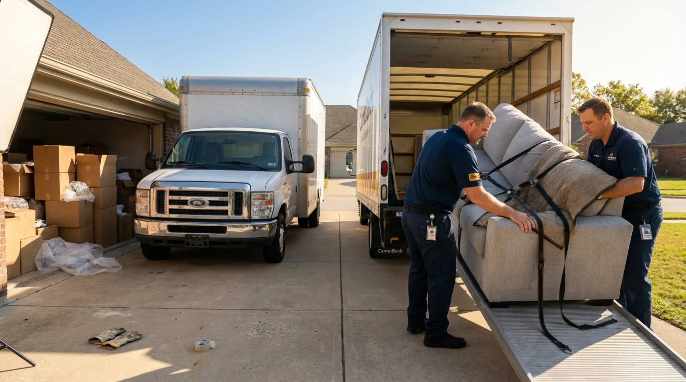 DIY truck vs professional crew comparison in Mason City